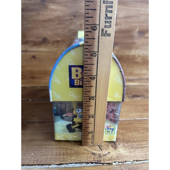 Vintage‎ Bob the Builder Metal Lunch Box 2004 with Handle HiT Entertainment NEW - Picture 7 of 7